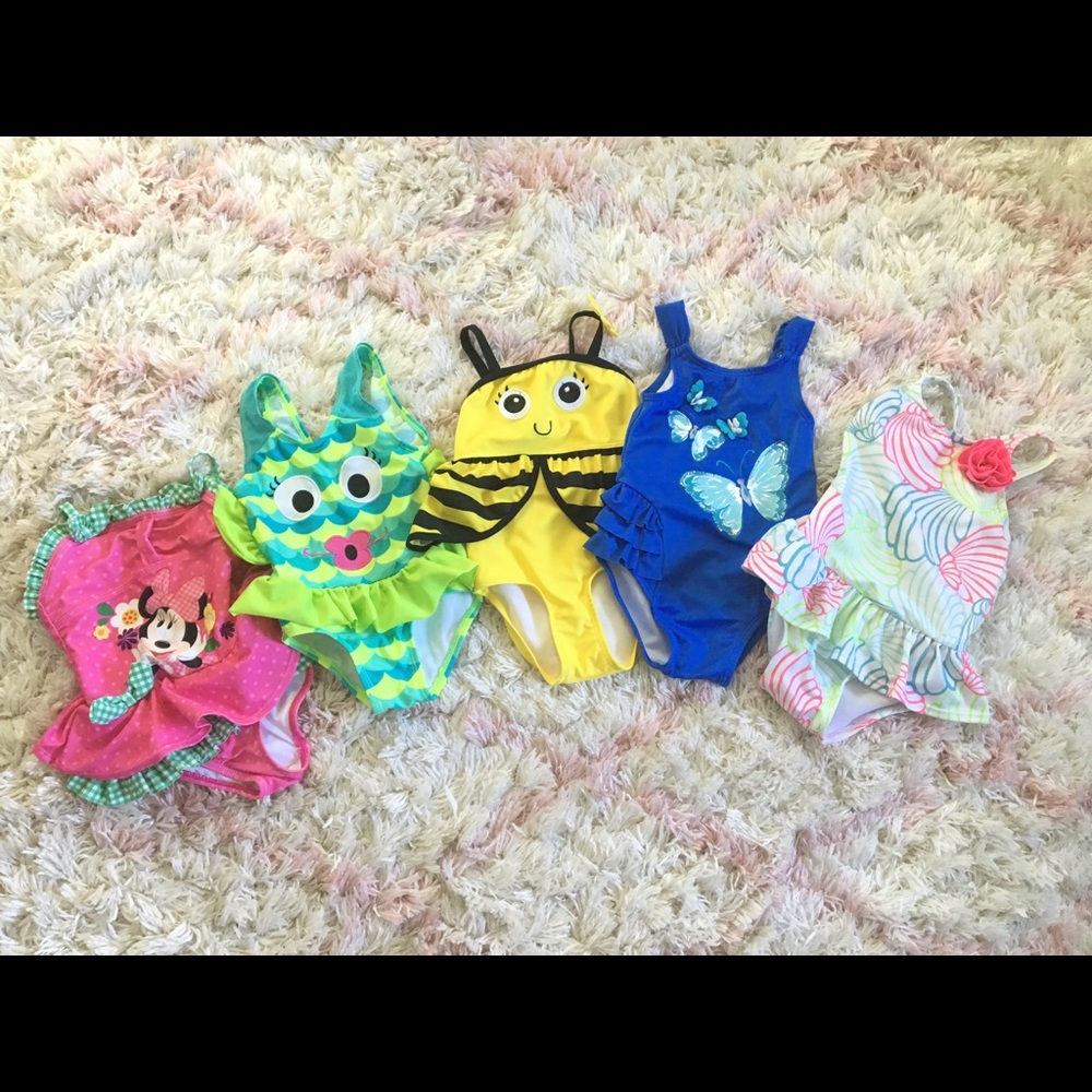 Toddler girl Swimsuit lot!!!!